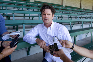 Former New Zealand cricketer Chris Cairns. Photo / Brett Phibbs