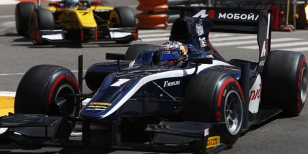 Mitch Evans in action in Monaco. Photo / Getty Images.