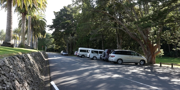 Rurumoki St near Mair Park where a woman was struck by a reversing car and died. Photo/Michael Cunningham