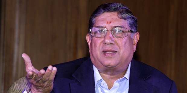 Narayanaswami Srinivasan. Photo / AP