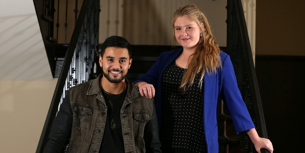 Beef With Bullies campaign advocates Zac Taylor and Tayla Alexander. Photo / Getty Images
