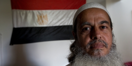 Abu Abdulla says Muslims are forbidden to be associated with the New Zealand flag because it has the St George Cross on it. Photo / Brett Phibbs