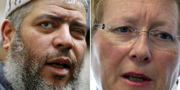 Kiwi Mary Quin testified at Abu Hamza's trial about what he told her of his involvement in her kidnapping in Yemen. Photo / AP, APN