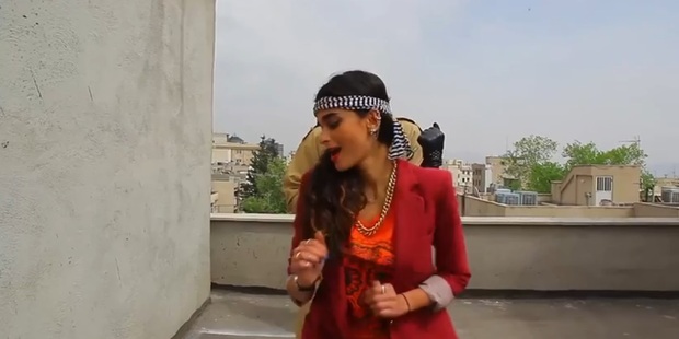 A scene from Happy We Are From Tehran.