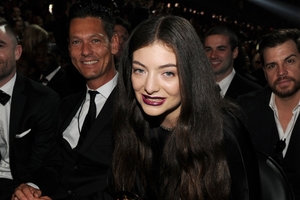 Maclachlan was at Lorde's side in Los Angeles on the night she won two Grammy
Awards. Photo / Wire Image