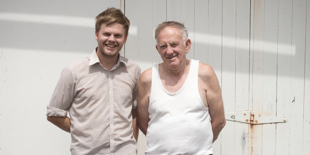 Joel Kefali and grandfather Sol, the subject of Loading Docs film, Dans.