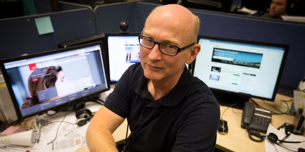 One person who has seen the benefits of online learning is Aucklander Mike Bailey, who is taking several university courses without setting foot on campus. Photo / Richard Robinson