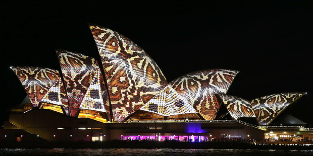 Sydney's Vivid festival is in full swing, and it's a shining example of a musical, cultural, arts and entertainment festival. Photo / Getty Images