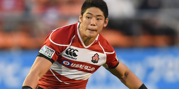 Winger Yoshikazu Fujita in action for Japan. Photo / Getty Images.