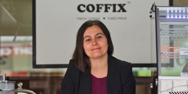 Mirela Martinescu says the hardest part of running Coffix is getting past the idea that if the price is low, the coffee can't be good quality. Photo / Greg Bowker