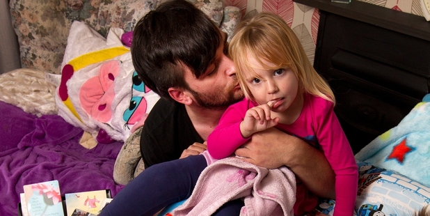 Father Matt Ruddell says he's creating a memory box for Faith and Phoenix to help them understand what happened to their mother. Photo / Alan Gibson