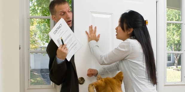 Persuasion is a key part of the sales patter. Photo / Getty Images
