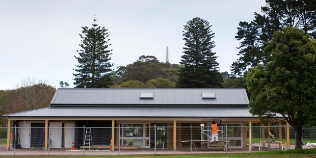 Cornwall Park's cafe cost just under $1 million to build. Photo / Greg Bowker