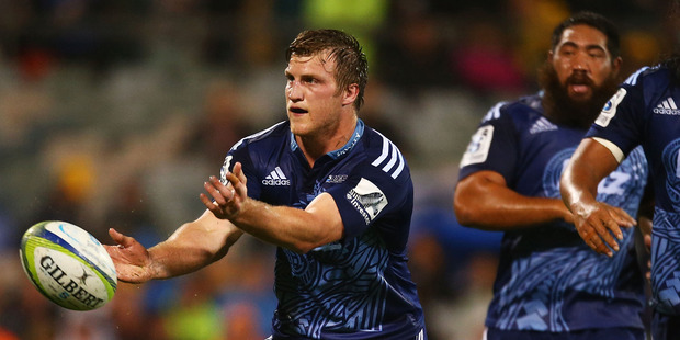 When the Blues finish the New Zealand section on Saturday night against the Hurricanes, the All Black selectors need to assess the damage before they make their test choices. Photo / Getty Images