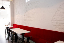 Interior of Farina Restaurant. Photo / Dean Purcell.