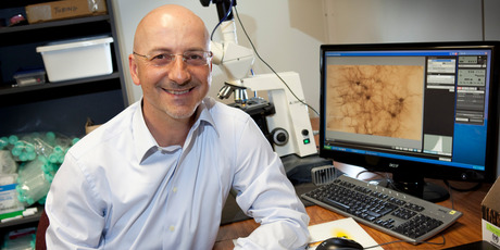 Juan Canales is researching addiction treatment.