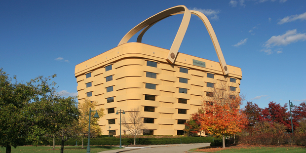 The Basket Building near Newark, Ohio. Photo / Stan Rohrer