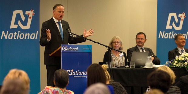 Prime Minister John Key told 3News its poll result was "very pleasing". Photo / Alan Gibson