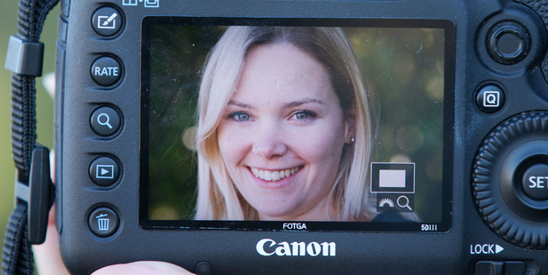 Hannah Manning had written off the lost camera months ago. Photo / Richard Robinson