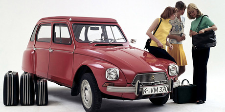 The Citroen Dyane.