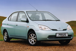 The first generation Toyota Prius.