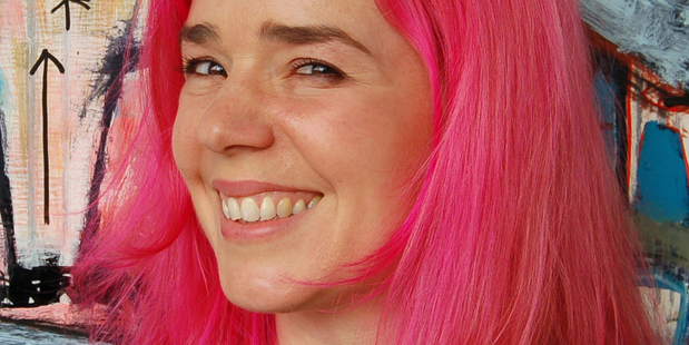 Laini Taylor says she has to battle with perfectionism to complete her novels. Photo / Jim DiBartolo