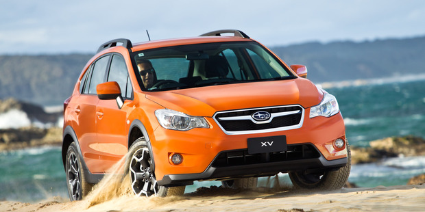 The Subaru XV crossover has a sports lineartronic transmission.
