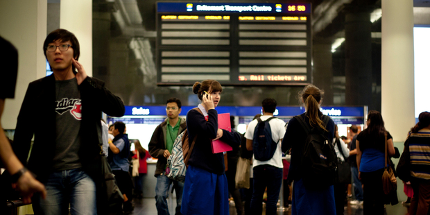 WiFi is available for registered AT HOP card users at 40 Auckland train stations, and is being rolled out to ferry wharfs and bus terminals over the next few months.