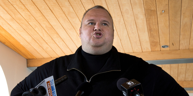 Kim Dotcom. Photo / Brett Phibbs
