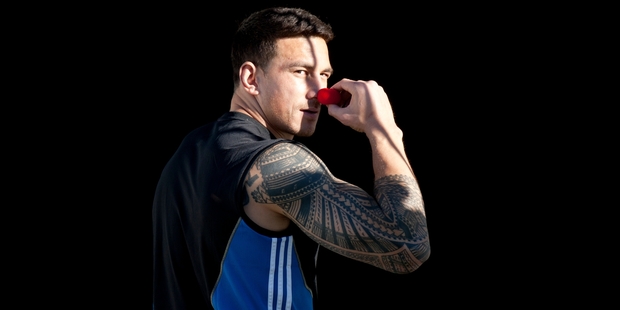 League and rugby star Sonny Bill Williams is among high-profile Kiwis who have backed the Red Nose day fundraising campaign. Photo / Richard Robinson