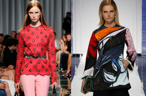 Louis Vuitton Cruise 2015, shown in Monaco, and Dior Cruise 2015, shown in Brooklyn. Pictures / Supplied