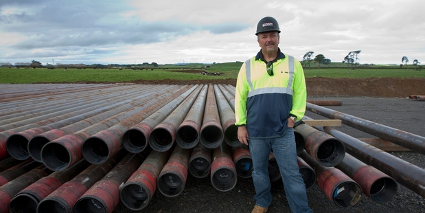 GOOD CASE: Drew Cadenhead will oversee TAG's $21.5 million East Coast drilling and testing programme in the coming year. PHOTO/FILE