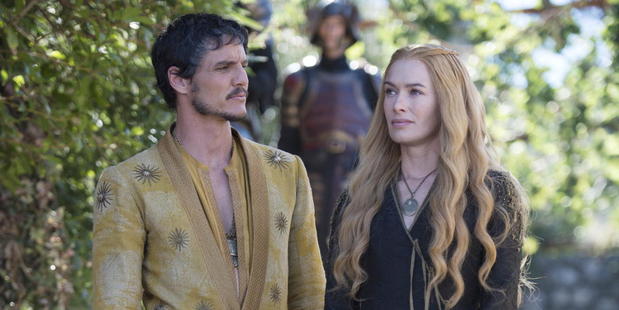 Pedro Pascal, left, describes his character as "very sexy".