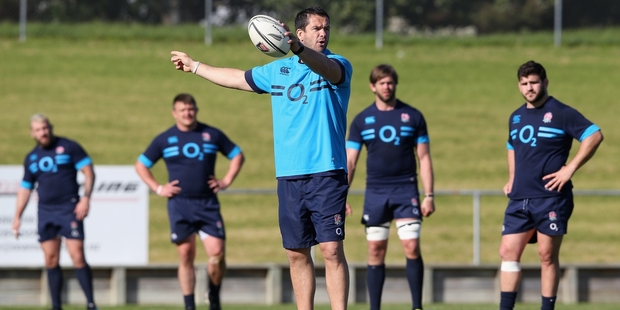Andy Farrell says belief comes with hard work and preparation and that's what England are working on. Photo / Getty Images