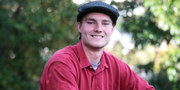Jesse Bryant saved a man's life when he caught him falling from a roof. Photo / Doug Sherring