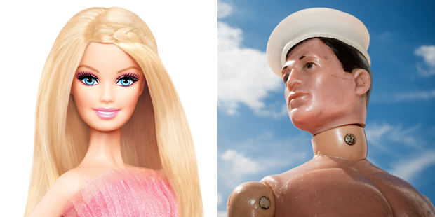 Dolls set ridiculous body standards. Photo / Supplied, Thinkstock