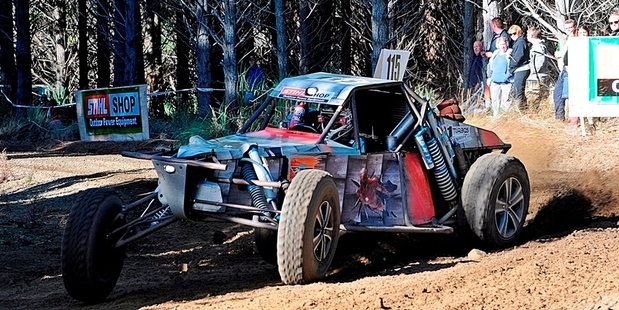 Woodhill 100 race winner Clim Lammers. Photo / Supplied