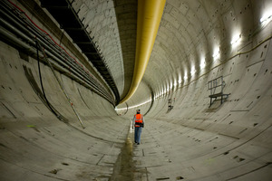 The Waterview Tunnel that is part of the NZ Transport Agency's Waterview Connection project. Photo / Dean Purcell
