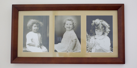 Framed triptych. Photo / Sarah Ivey