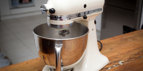 Kitchenaid stand mixer. Photo / Sarah Ivey.