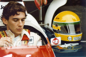 Ayrton Senna (left) of Prost in 1989