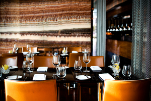 Interior of Lava restaurant at Sofitel Hotel. Photo / Babiche Martens.