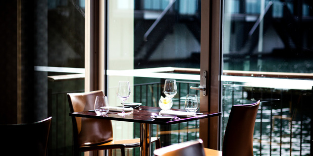 Interior detail of Lava restaurant at Sofitel Hotel. Photo / Babiche Martens.