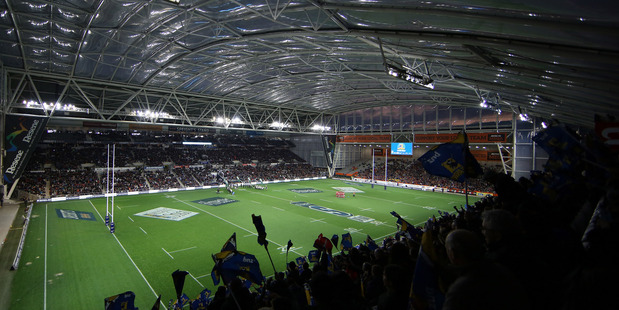 The average number of test points scored at Forsyth Barr Stadium is 53. Photo / Getty Images