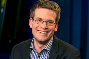 John Green, the Unassuming Bookwriter who gets screams from teens.