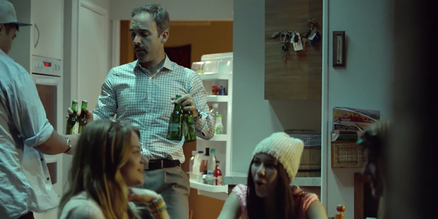 An incoming National Government would consider a review of alcohol advertising.