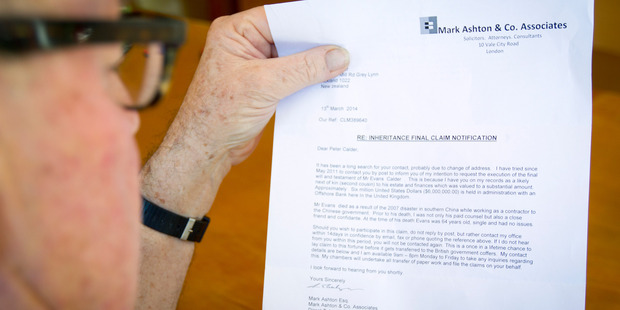 Letters are just one way scammers can target potential victims. Photo/ Sarah Ivey.