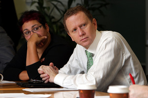 Greens co-leaders Metiria Turei and Russel Norman. Photo / Hagen Hopkins