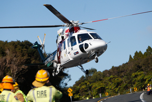 Northland Electricity rescue helicopter.