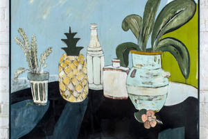 A study for a tropical salad still life, by Rob Tucker. Photo / Supplied.